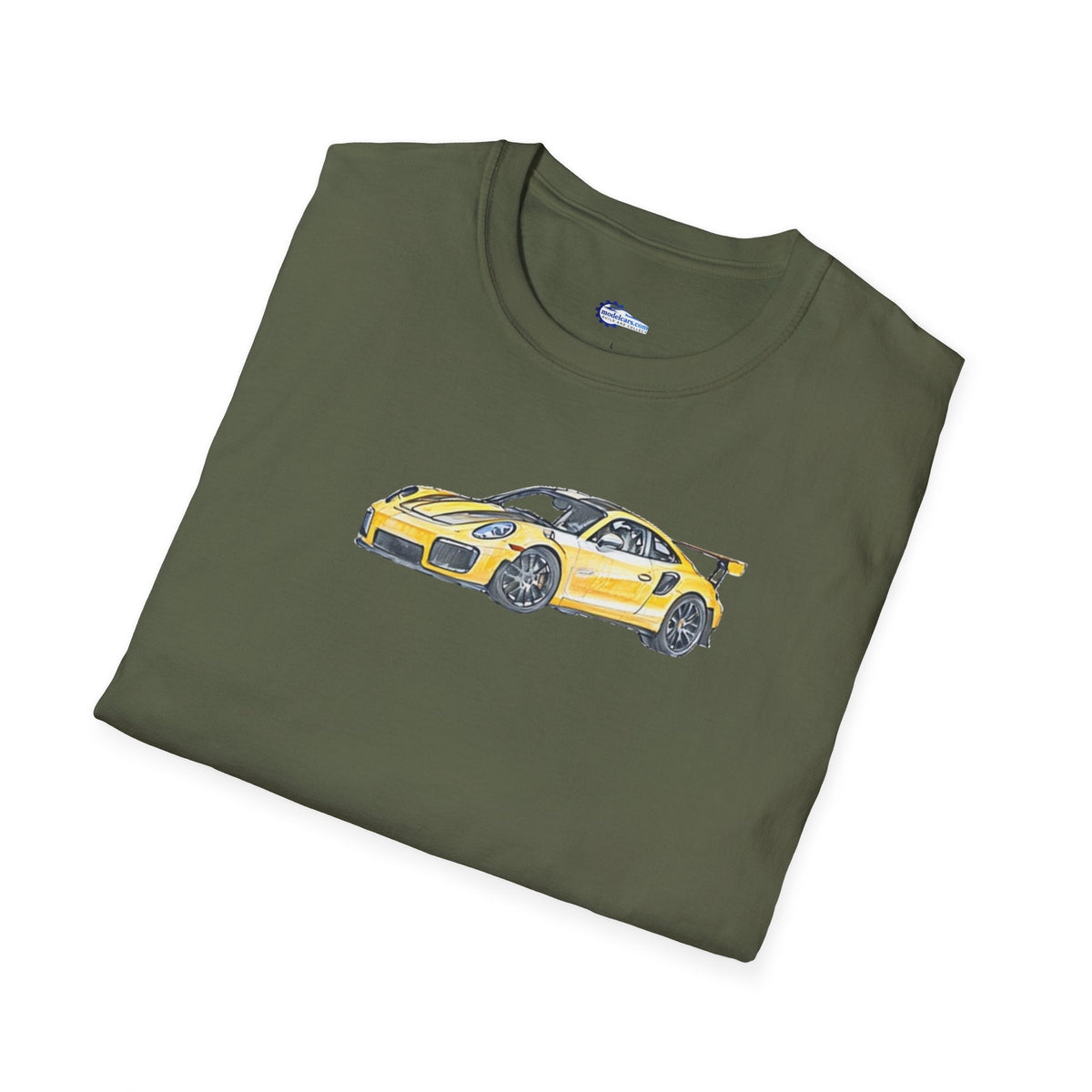 Porsche GT2RS (991.1) Inspired - Sketch Art T-Shirt-Modelcars.com-ModelCars.com
