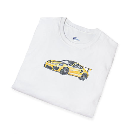 Porsche GT2RS (991.1) Inspired - Sketch Art T-Shirt-Modelcars.com-ModelCars.com
