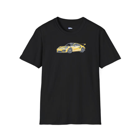 Porsche GT2RS (991.1) Inspired - Sketch Art T-Shirt-Modelcars.com-ModelCars.com