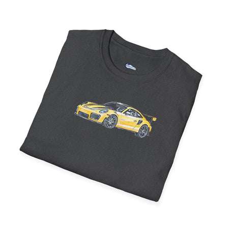 Porsche GT2RS (991.1) Inspired - Sketch Art T-Shirt-Modelcars.com-ModelCars.com