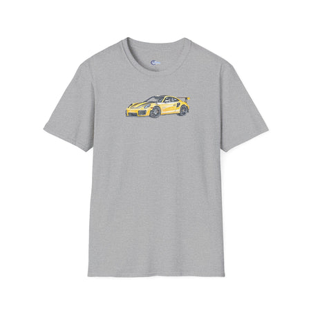 Porsche GT2RS (991.1) Inspired - Sketch Art T-Shirt-Modelcars.com-ModelCars.com