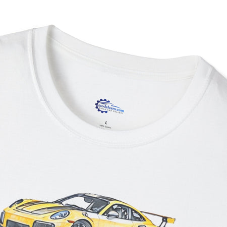 Porsche GT2RS (991.1) Inspired - Sketch Art T-Shirt-Modelcars.com-ModelCars.com