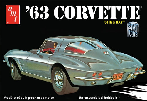 AMT 1963 Chevy Corvette 1:25 Scale Model Kit