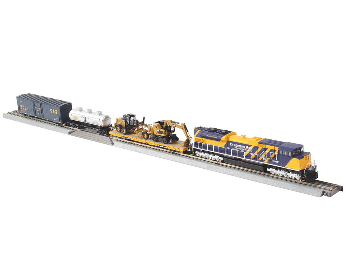 Progress Rail 100th Anniversary Train Set 1/87 (HO) Diecast Models by Diecast Masters-Diecast Masters-ModelCars.com