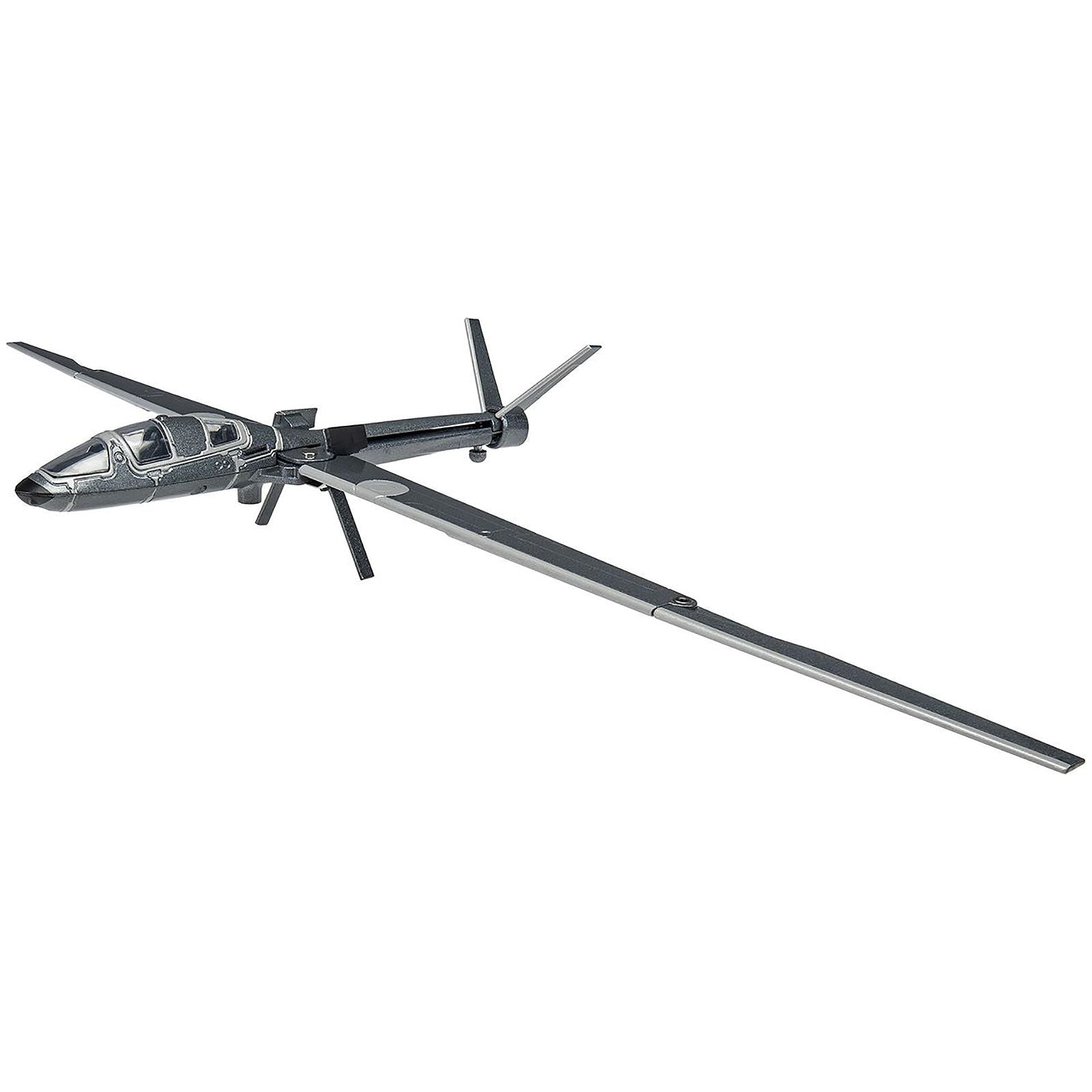 Q Glider Gray Metallic James Bond 007 "No Time To Die" (2021) Movie Diecast Model by Corgi - Corgi - ModelCars.com