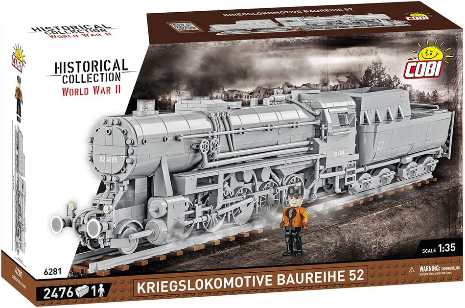 Cobi 2476pcs Trains Kriegslokomotive Baureihe