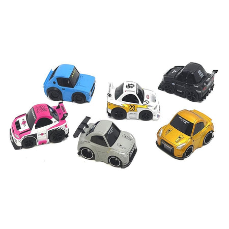 "QubeCarz" Series #1 Set of 6 pieces 1/64 Diecast Model Cars by Mini GT-Mini GT-ModelCars.com