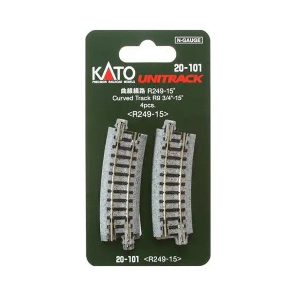 R249 - 15 CURVED TRACK - Kato - ModelCars.com