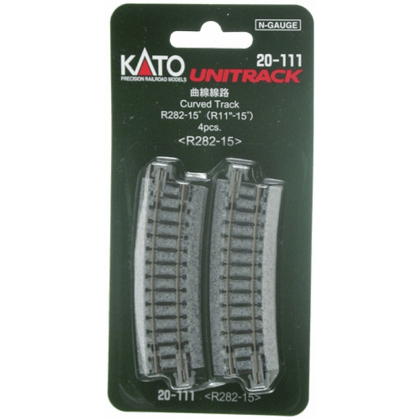 R282 - 15DEG CURVED TRACK - Kato - ModelCars.com