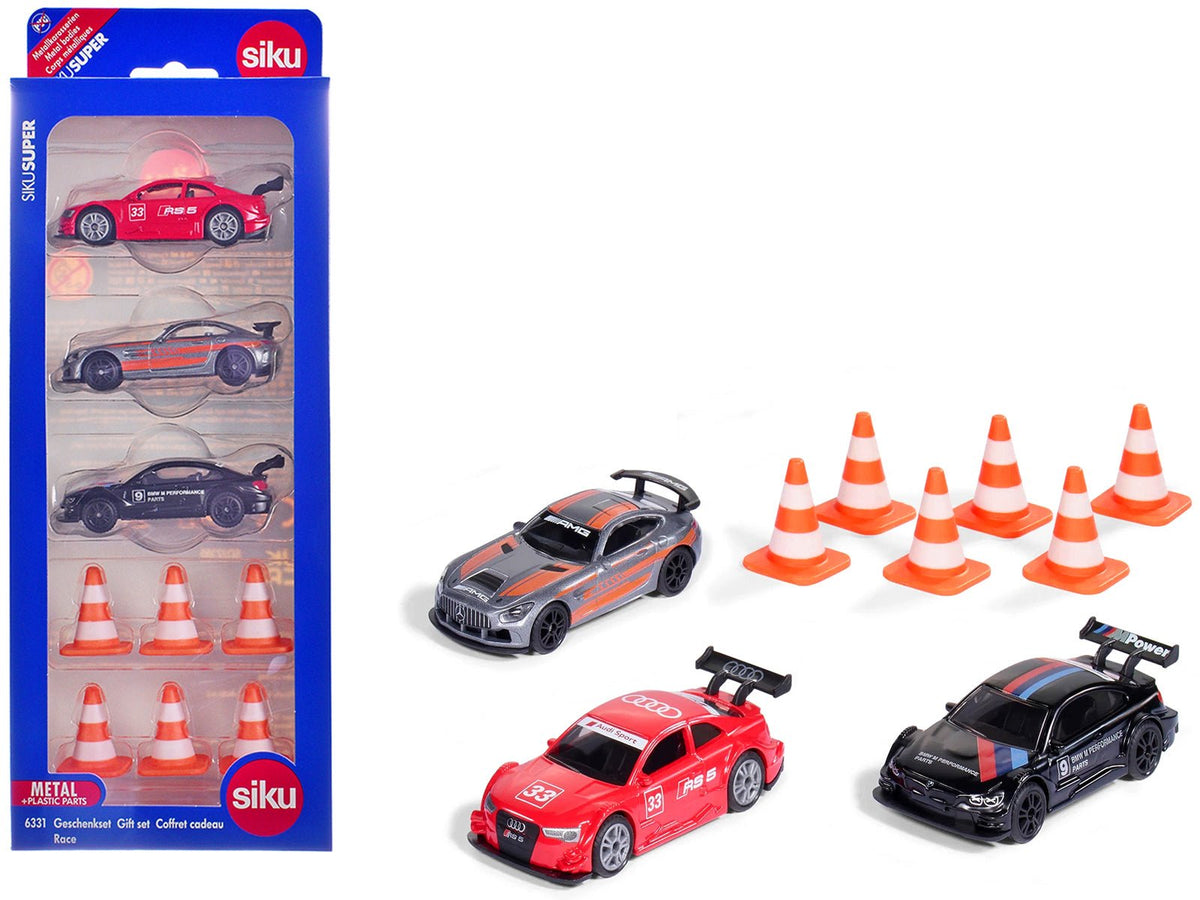 Race Cars 3 Car Set Diecast Models by Siku-SIKU-ModelCars.com