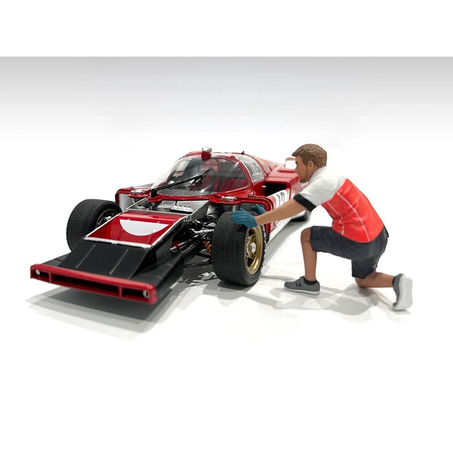 "Race Crew" Figure #1 for 1/18 scale models by American Diorama-American Diorama-ModelCars.com