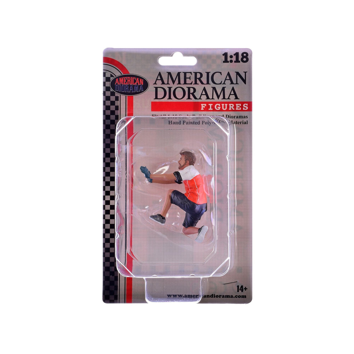 "Race Crew" Figure #1 for 1/18 scale models by American Diorama-American Diorama-ModelCars.com