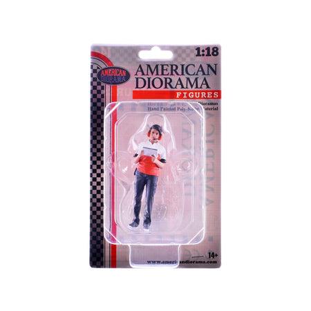 "Race Crew" Figure #3 for 1/18 scale models by American Diorama-American Diorama-ModelCars.com