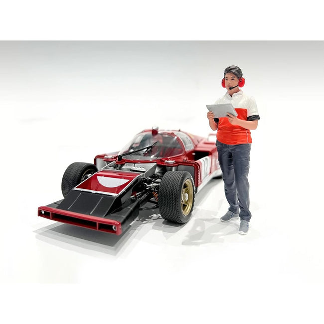 "Race Crew" Figure #3 for 1/24 Scale Models by American Diorama-American Diorama-ModelCars.com
