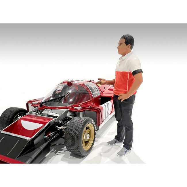 "Race Crew" Figure #4 for 1/18 scale models by American Diorama-American Diorama-ModelCars.com