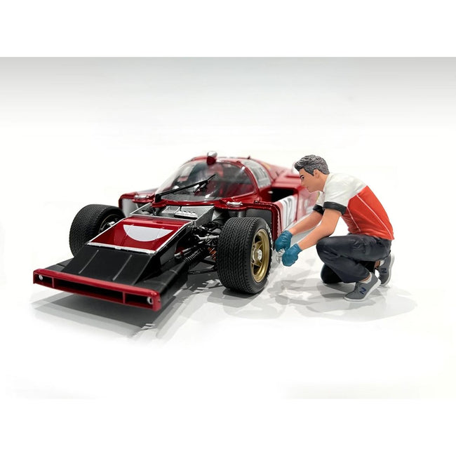 "Race Crew" Figure #5 for 1/24 Scale Models by American Diorama-American Diorama-ModelCars.com