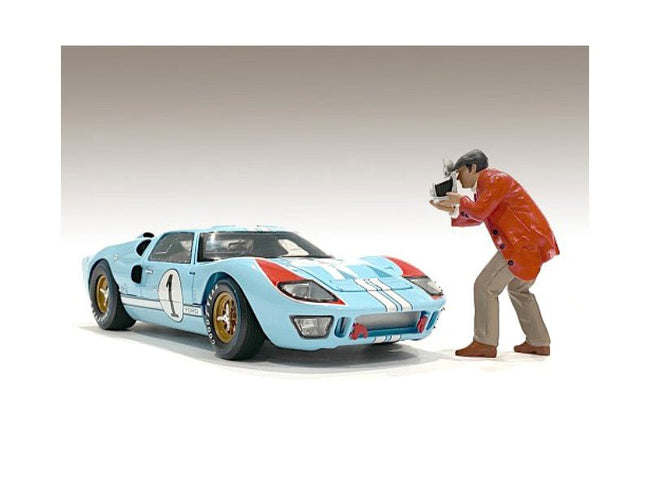 "Race Day 1" Figurine III for 1/18 Scale Models by American Diorama-American Diorama-ModelCars.com