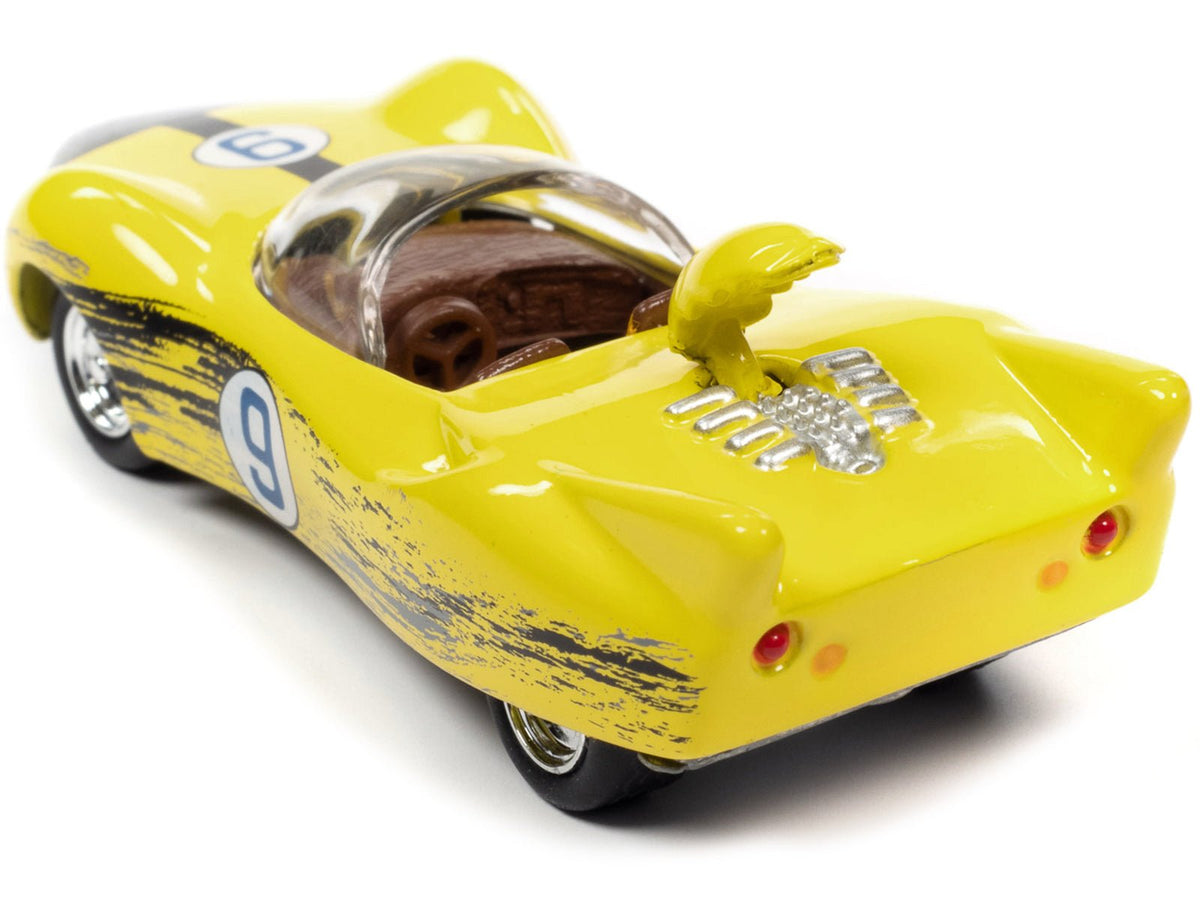 Racer X's Shooting Star (Raced Version) "Speed Racer" (1967) TV Series "Pop Culture" 2022 Release 2 1/64 Diecast Model Car by Johnny Lightning-Johnny Lightning-ModelCars.com