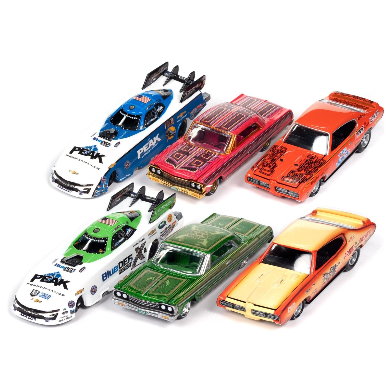 "Racing Champions Mint 2023" Set of 6 Cars Release 1 1/64 Diecast Model Cars by Racing Champions - Racing Champions - ModelCars.com