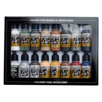 RAILWAY COLOR EUR SET(16) - Vallejo - ModelCars.com