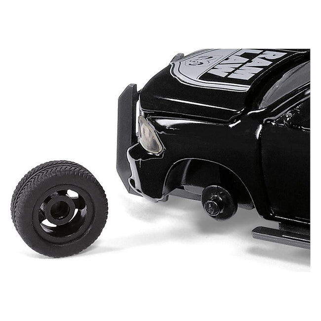 RAM 1500 Pickup Truck Police Black "Raw Law" 1/50 Diecast Model Car by Siku-SIKU-ModelCars.com