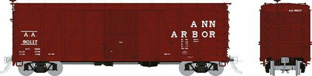 HO ANN ARBOR BOXCAR SINGL     