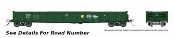 HO BC RAIL 52'6" GOND 6PK     