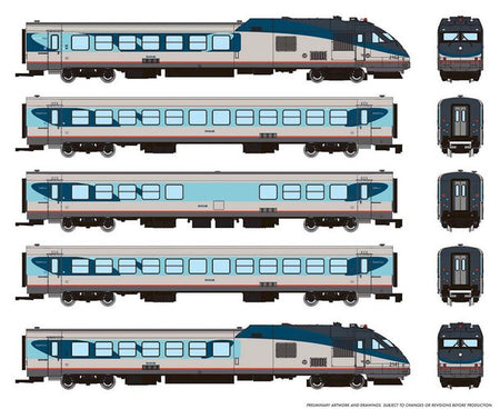 N AMTRAK RLT TURBOLINER       