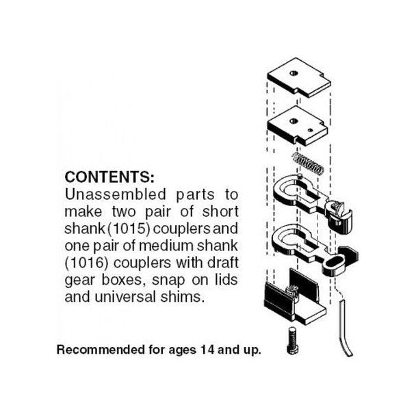 RDA BDY MT CPLR 1015/1016 - Micro - Trains - ModelCars.com