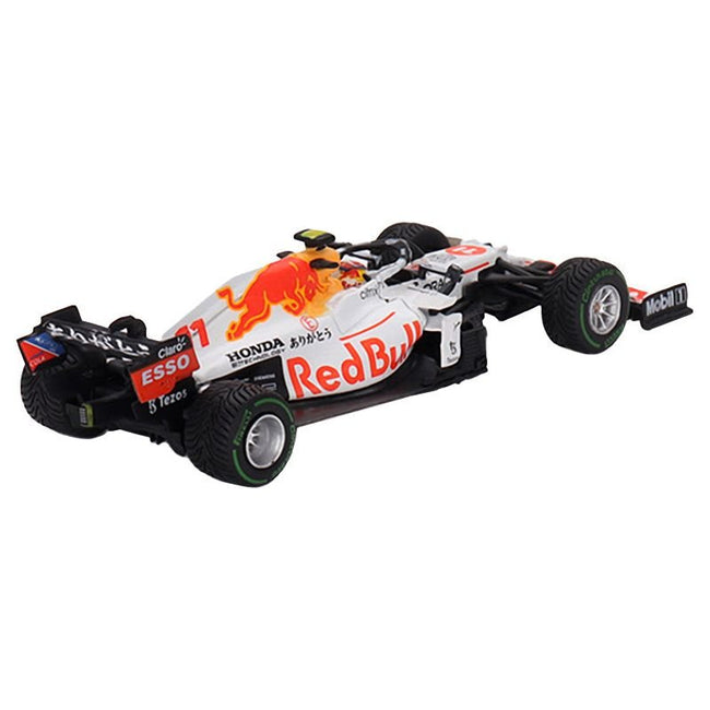 Red Bull Racing RB16B 11 Sergio Perez "Oracle - Honda" 3rd Place Formula One F1 "Turkish GP" (2021) Limited Edition 1/64 Diecast Model Car by Mini GT - Mini GT - ModelCars.com