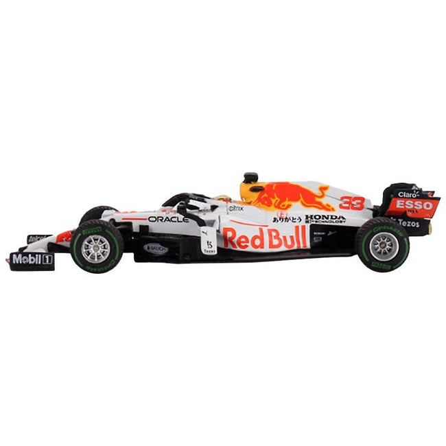 Red Bull Racing RB16B 33 Max Verstappen "Oracle - Honda" 2nd Place Formula One F1 "Turkish GP" (2021) Limited Edition 1/64 Diecast Model Car by Mini GT - Mini GT - ModelCars.com