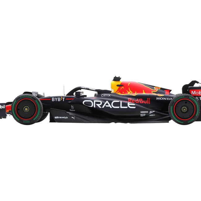 Red Bull Racing RB18 1 Max Verstappen "Oracle" Winner Formula One F1 Japanese GP (2022) with Acrylic Display Case 1/18 Model Car by Spark - Spark - ModelCars.com