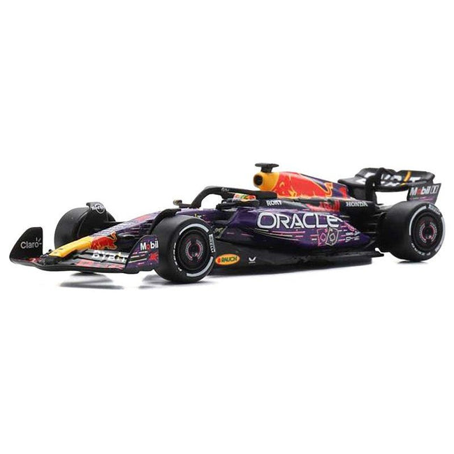 Red Bull Racing RB19 1 Max Verstappen "Oracle" Winner Formula One F1 "Las Vegas GP" (2023) 1/64 Diecast Model Car by Spark - Spark - ModelCars.com