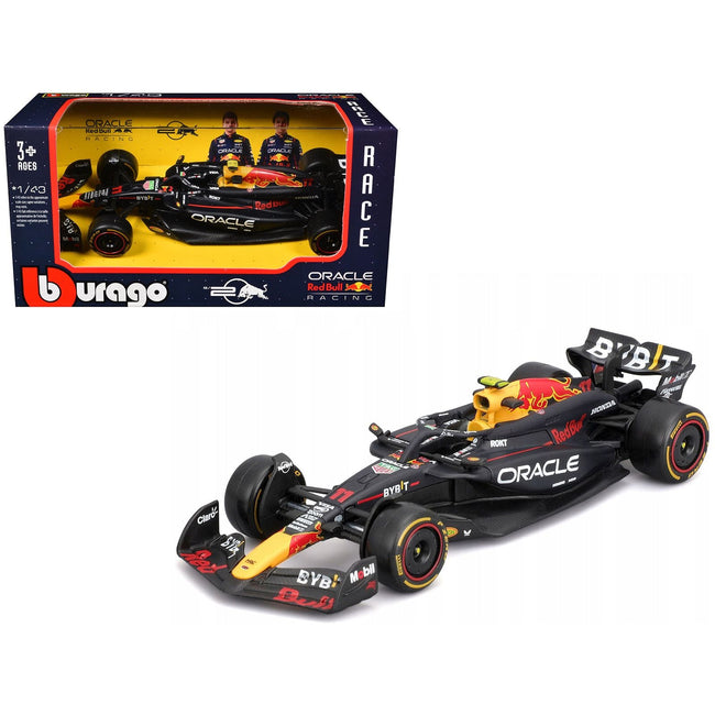 Red Bull Racing RB20 #11 Sergio Perez "Oracle" Formula One F1 World Championship (2024) "Race" Series 1/43 Diecast Model Car by Bburago-Bburago-ModelCars.com