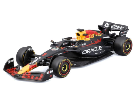 Red Bull Racing RB21 1 Max Verstappen "Formula One F1 World Championship" (2025) with Display Case "Race" Series 1/43 Diecast Model Car by Bburago-Bburago-ModelCars.com