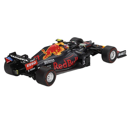Red Bull RB16B 11 Sergio Perez Winner Formula One F1 "Azerbaijan GP" (2021) Limited Edition 1/64 Diecast Model Car by Mini GT - Mini GT - ModelCars.com