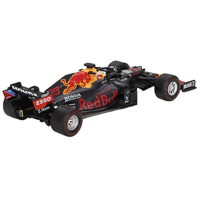 Red Bull RB16B 33 Max Verstappen Winner Formula One F1 "Abu Dhabi GP" (2021) Limited Edition 1/64 Diecast Model Car by Mini GT - Mini GT - ModelCars.com