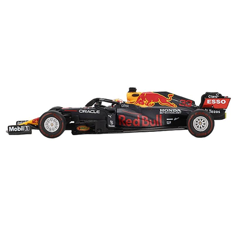 Red Bull RB16B 33 Max Verstappen Winner Formula One F1 "Abu Dhabi GP" (2021) Limited Edition 1/64 Diecast Model Car by Mini GT - Mini GT - ModelCars.com