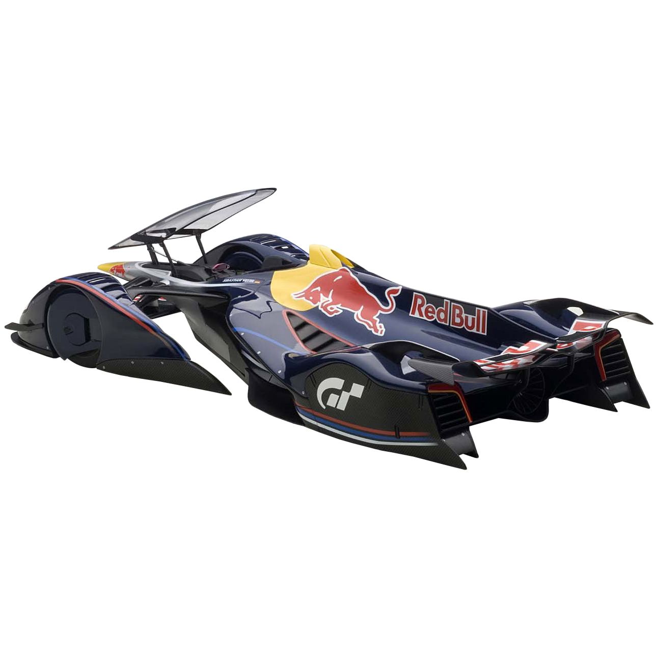 Red Bull X2014 Fan Car Red Bull Color Sebastian Vettel 1/18 Model Car by Autoart - Autoart - ModelCars.com