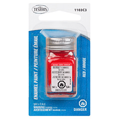 RED ENAMEL CARDED - Testors - ModelCars.com