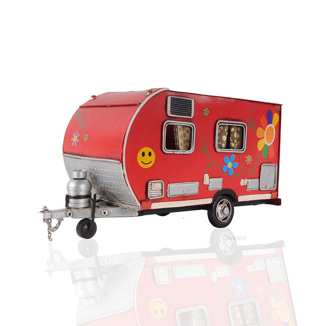 Red Trailer Tissue Holder-Old Modern-ModelCars.com
