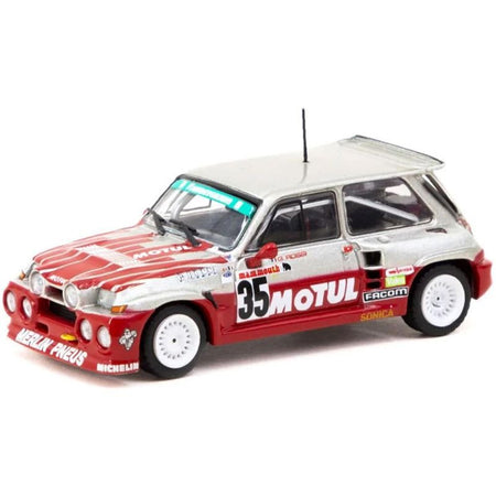 Renault 5 MAXI Turbo 35 Giovanni Rossi "European Hill - Climb Championship" (1987) "Hobby64" Series 1/64 Diecast Model by Tarmac Works - Tarmac Works - ModelCars.com