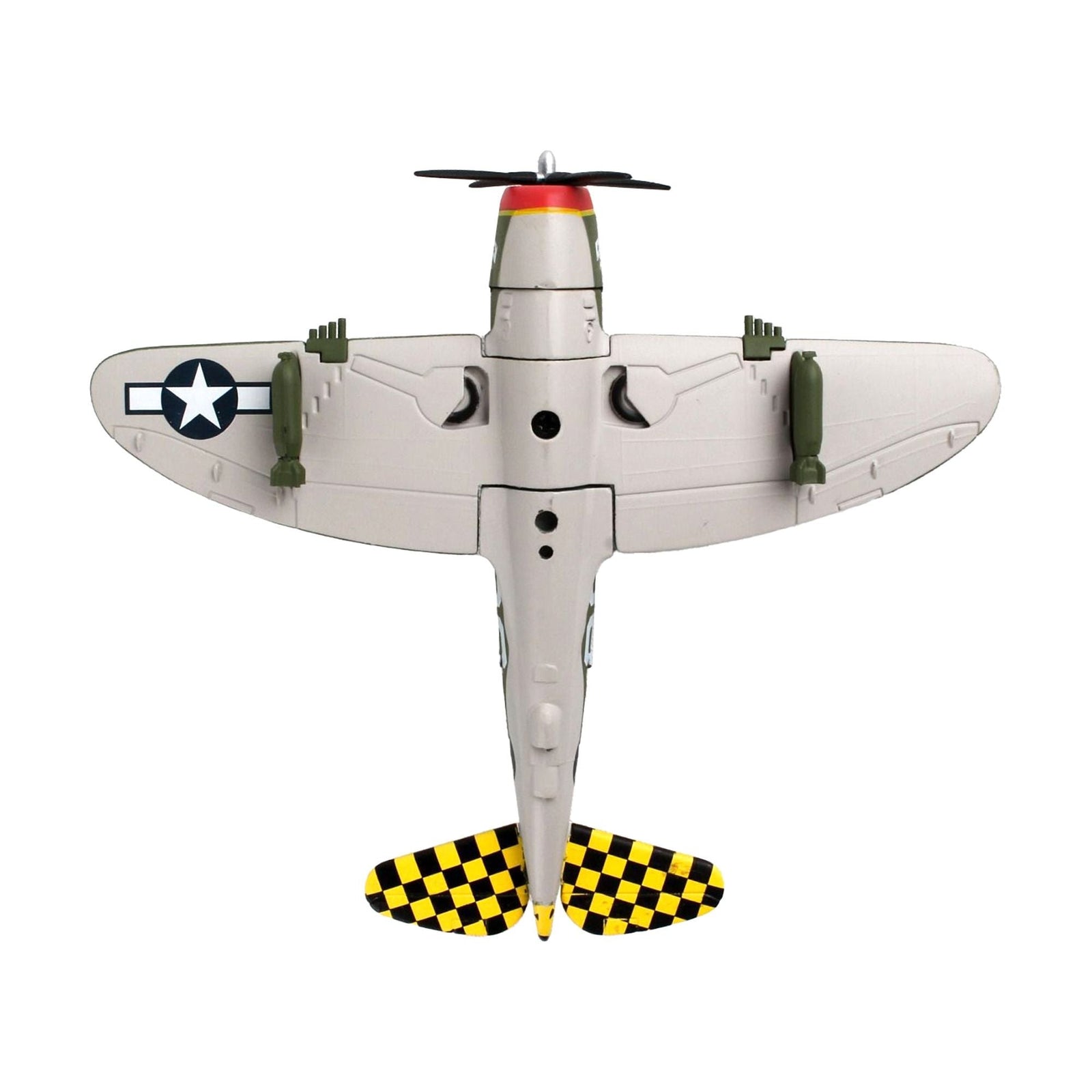 Republic P - 47 Thunderbolt Fighter Aircraft "Big Stud" United States Army Air Force 1/100 Diecast Model Airplane by Postage Stamp - Postage Stamp - ModelCars.com