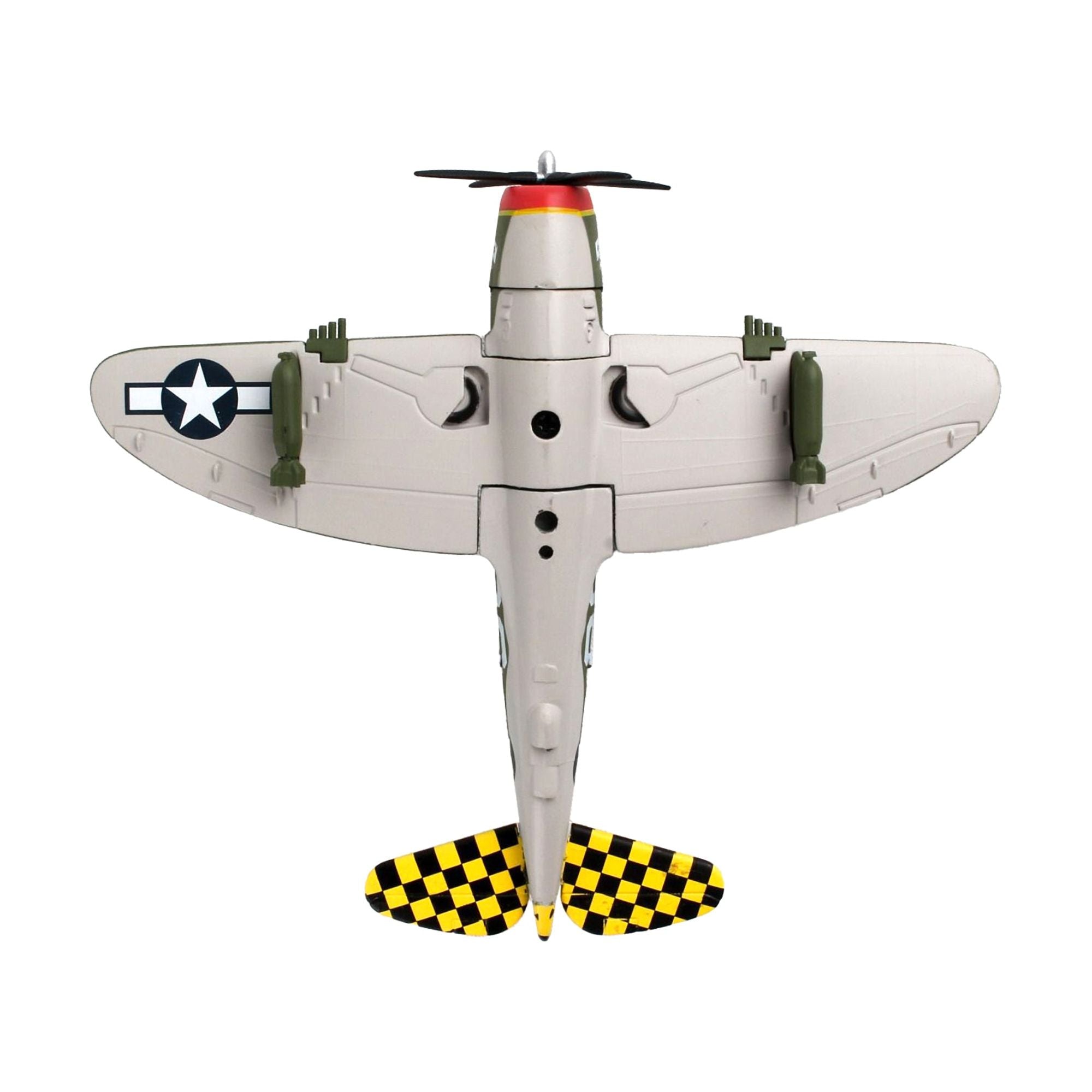Republic P - 47 Thunderbolt Fighter Aircraft "Big Stud" United States Army Air Force 1/100 Diecast Model Airplane by Postage Stamp - Postage Stamp - ModelCars.com