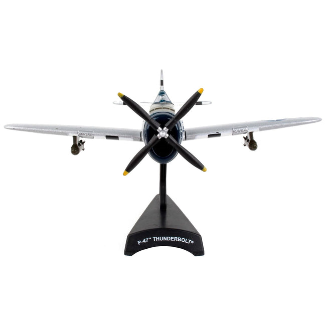 Republic P - 47 Thunderbolt Fighter Aircraft "Kansas Tornado II" United States Army Air Force 1/100 Diecast Model Airplane by Postage Stamp - Postage Stamp - ModelCars.com