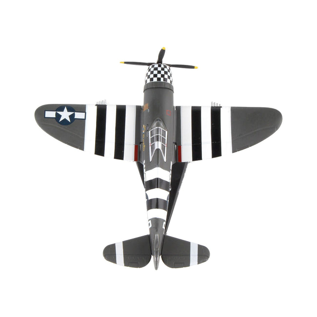 Republic P - 47 Thunderbolt Fighter Aircraft "Snafu" United States Army Air Force 1/100 Diecast Model Airplane by Postage Stamp - Postage Stamp - ModelCars.com