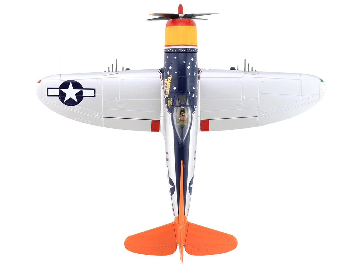 Republic P-47D Thunderbolt Aircraft "Tarheel Hal Lt. 'Ike' David 66 FS 358 FG" (1945) United States Army Air Forces "Air Power Series" 1/48 Diecast Model by Hobby Master-Hobby Master-ModelCars.com