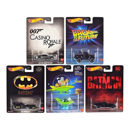 "Retro Entertainment 2023" N Case 5 piece Set Diecast Model Cars by Hot Wheels - Hotwheels - ModelCars.com