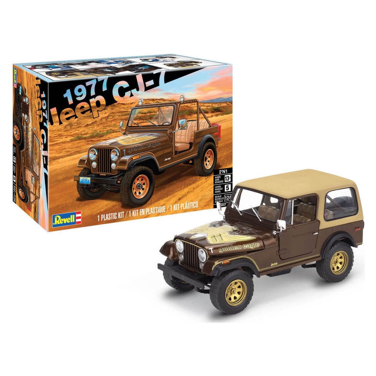 Revell 1/24 '77 JEEP CJ7 RENEGAD - Revell - ModelCars.com
