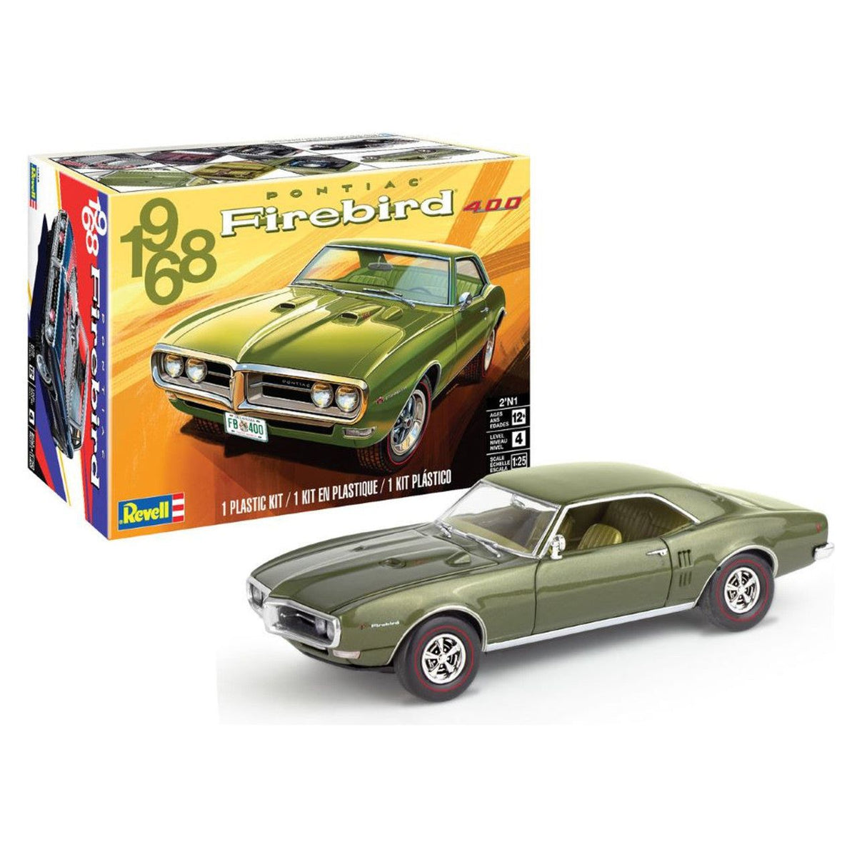 Revell 1/25 1968 FIREBIRD 2 - IN - 1 - Revell - ModelCars.com